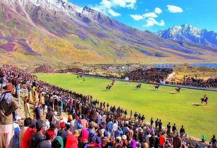 Shandur Polo Ground in Chitral